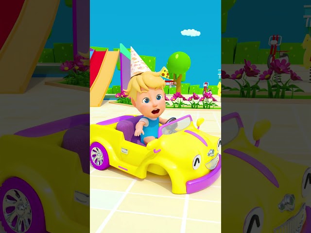 Wheels on the Car Broke Down! Nursery Rhymes Children Songs Koka TV #childrensongs #toddlersongs