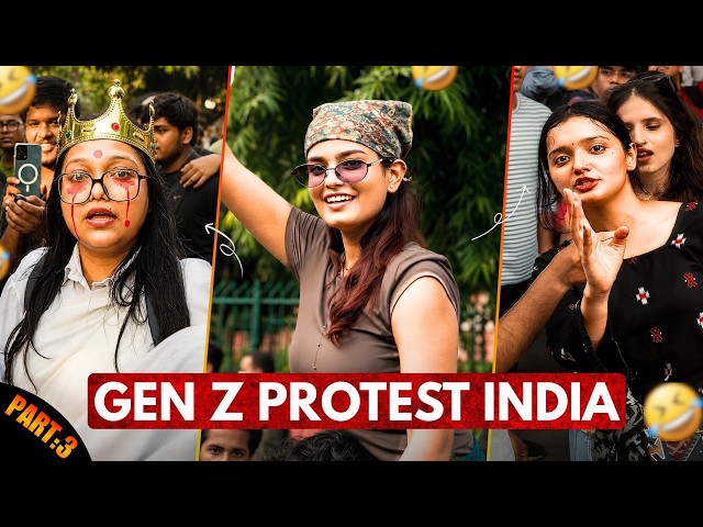 Gen Z Protest in india 😂 | Epic Meme Moments | PART:3