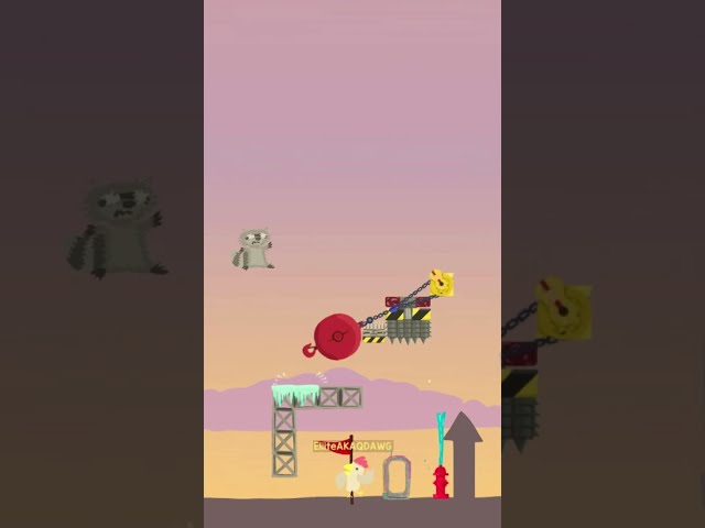I TROLLED THEM WITH A PORTAL IN ULTIMATE CHICKEN HORSE! #games #gaming #rage #ragebait #funny #troll