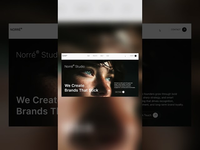 Build a Modern Agency Hero Section | Next.js 14 & Tailwind CSS Tutorial