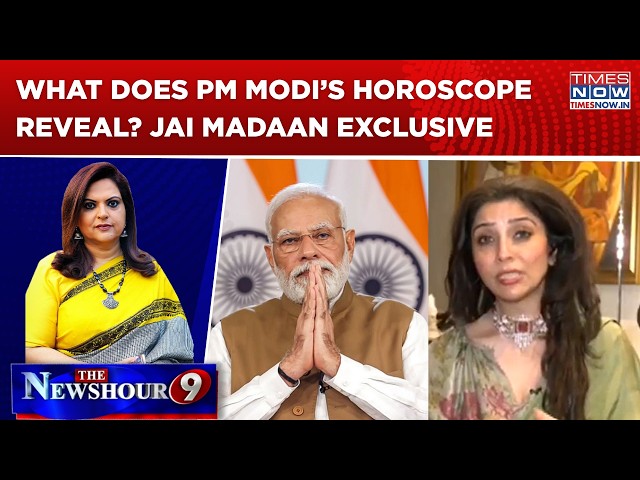What Does PM's Horoscope Reveal? Jai Madaan Reads Modi's Road Ahead | EXCLUSIVE | NEWSHOUR