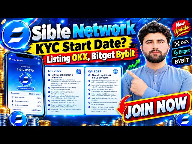 Sible Network New Mining App | Sible Network KYC Or Listing Date? | Rizwan Baloch