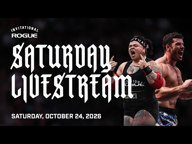 Full Saturday Live Stream | 2026 Rogue Invitational