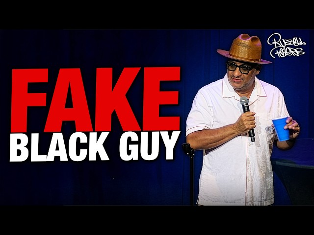 Fake black guy