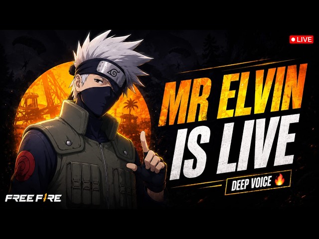MR ELVIN IS BACK 🎙️ #FreeFireLive 🛑Playing With Subscribers | Custom Room 🔥#freefireindia