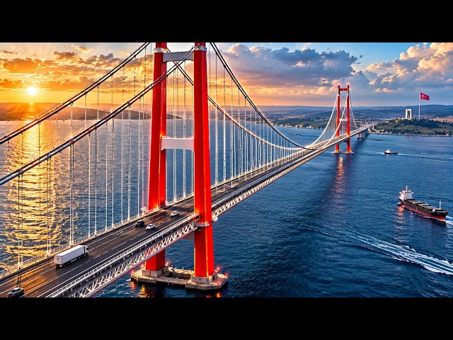 How Turkey Built the World's Longest Suspension Bridge