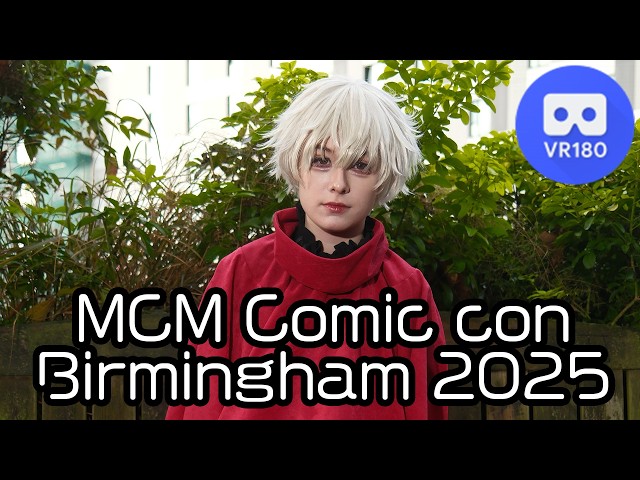 【VR180】MCM Comic con Birmingham cosplay day2