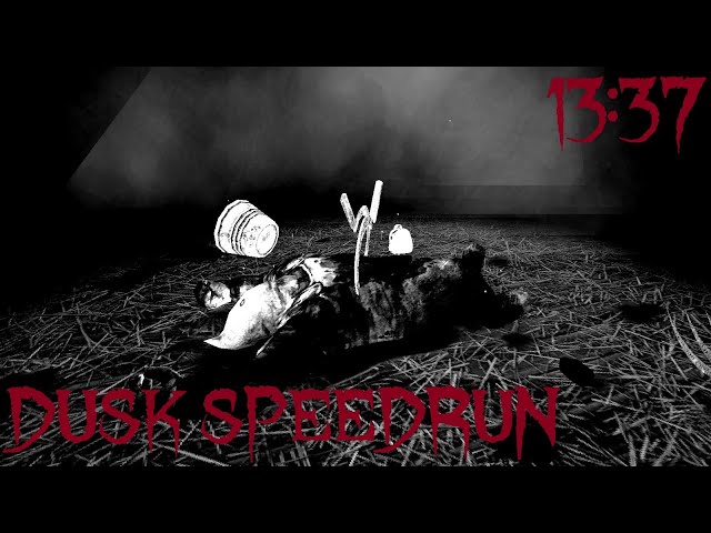 DUSK - Any% OOB Speedrun in 13:37 [World Record]
