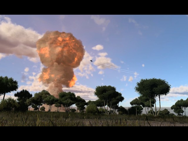 Intense dogfighting while outnumbered - FG.1 Phantom in Nuclear Thunder