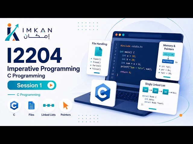 I2204 | Session 1 – Recap of Programming Basics | IMKAN Academy