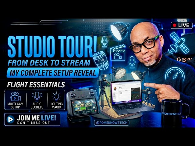 My studio - Oct 18th - Rome knows Tech