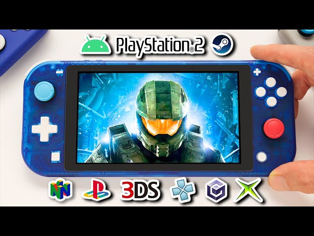 The Switch Lite is Still Amazing in 2024. OLED Mod, PS2, Steam, & More.