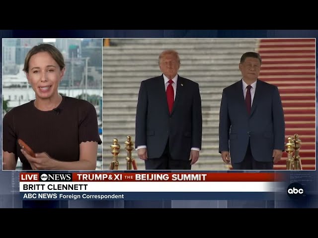 Trump arrives in Beijing for talks with China's Xi on Iran war, trade | WATCH LIVE