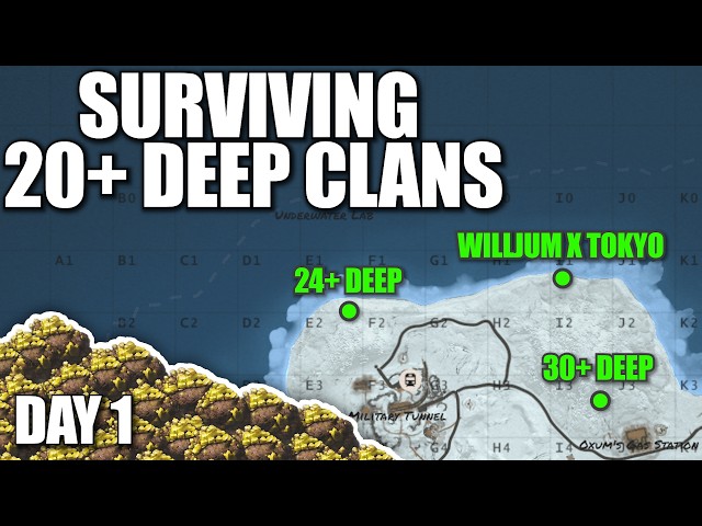 Willjum and I built between 20+ deep clans on Wipe Day in Rust...