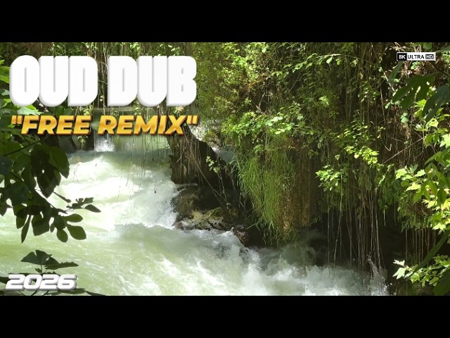 8K HDR Deep Sleep Nature Video [CC] 🌙 Insomnia Relief | Layali El-Kasbah (Oud Dub Mix)