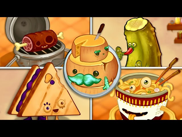 Turning FOODS into My Singing Monsters part 2