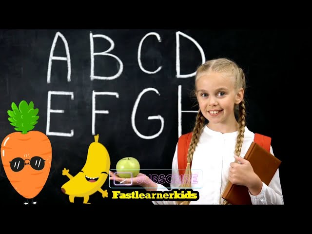 ABCDE Song 🎵 Mega Colorful Alphabet Learning A–Z | Fun ABC Learning & Phonics for Kids & Toddlers