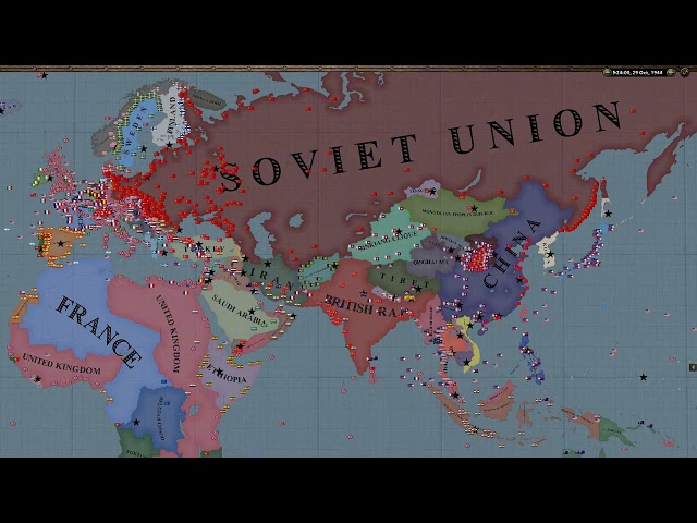 HOI4 TIMELAPSE: Victorianization Mod