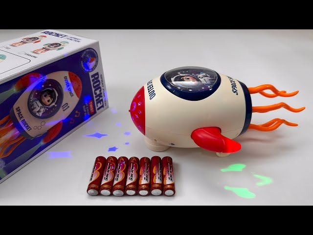 Unboxing Electric Spray Rocket｜Transformable Police Car,Fire Truck,RC Police Car