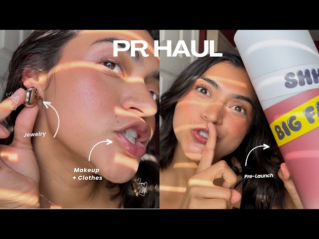 Unboxing PR Video (Jewelry, Clothes, Skincare, Makeup, Workout Clothes)