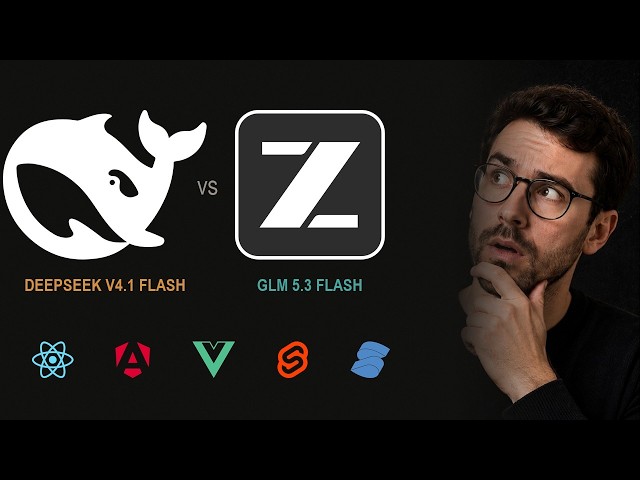 DeepSeek V4.1 Flash vs GLM 5.3 Flash (ox-alpha): 5 Challenging SaaS Builds, 5 JS Frameworks