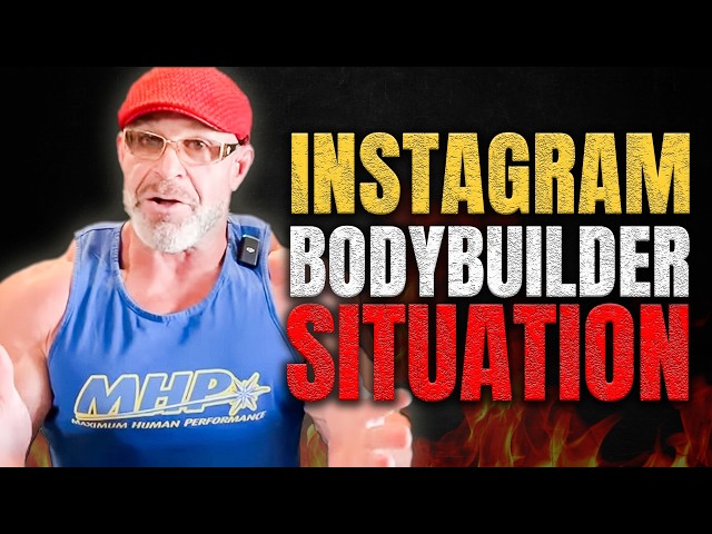 This bodybuilder is onto something we aren’t…