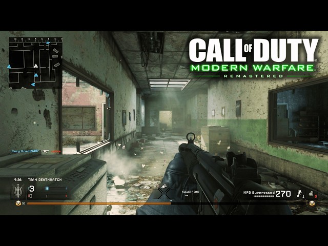 MP5 | Call of Duty: Modern Warfare Remasterd (2016)  - Gameplay - No Commentary