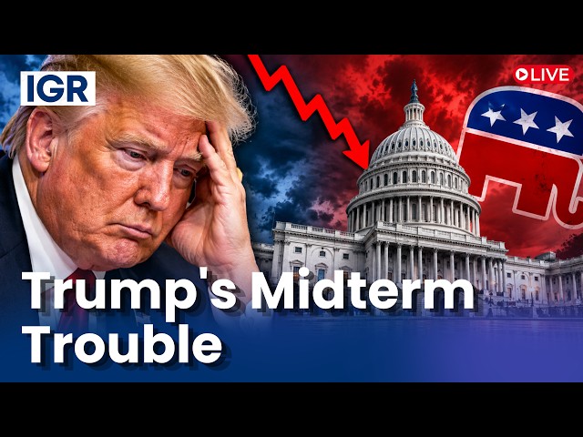 US Midterm Elections 2026 LIVE | Trump's Midterm Nightmare: Why Republicans Are Getting Nervous