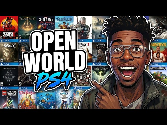 TOP 60 Best Open World Games PS4 Every Gamer Must Play