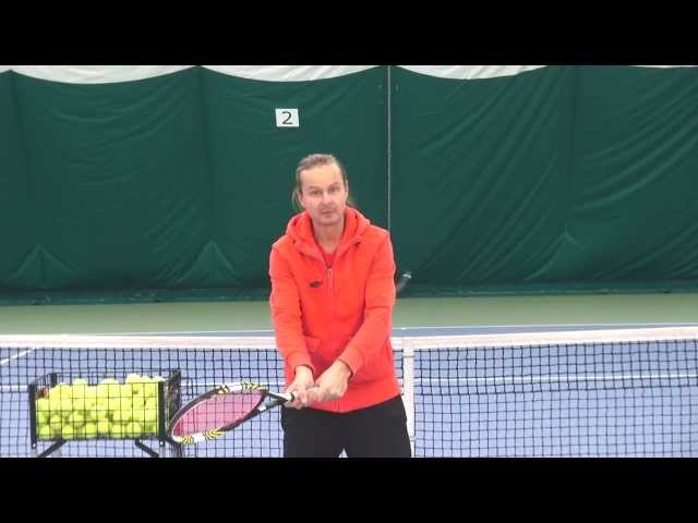 Tennis. A. Merinov. Backhand Errors.