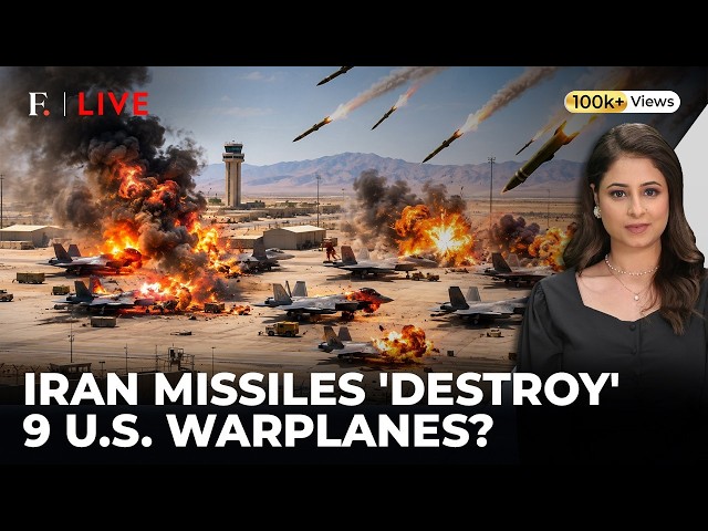 'Not 1 But 9': Iran 'Hammers' US Jets; A-10 'Loses' Wing As Warplanes Suffer Damage | Firstpost Live