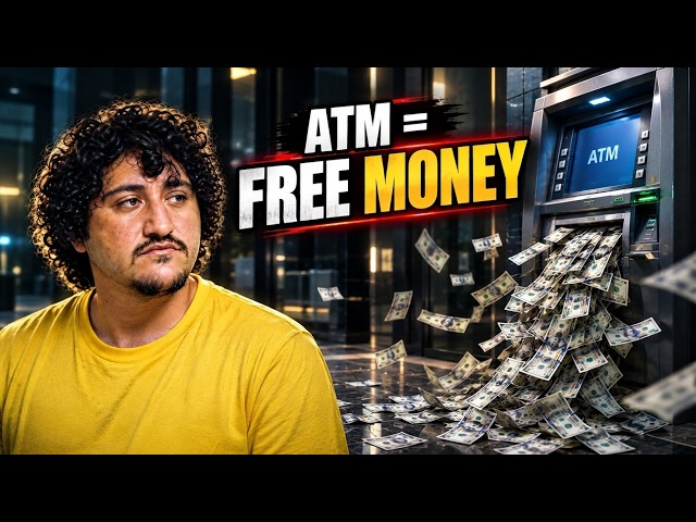 A Man Who Made ATMs Give Him Unlimited Cash
