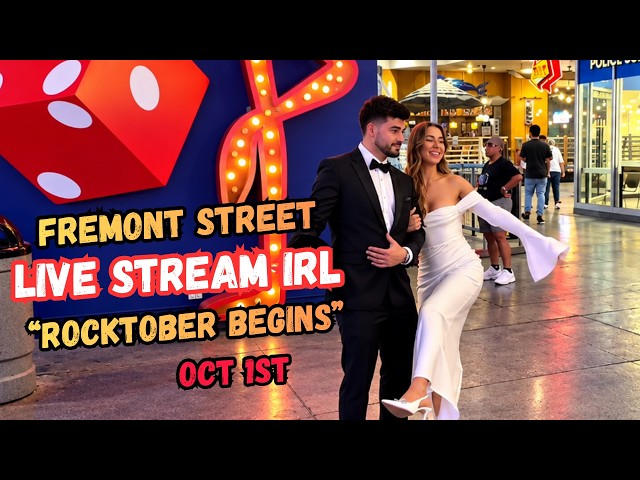 LIVE Las Vegas Fremont Street Right Now, Thursday, LIVE streaming IRL