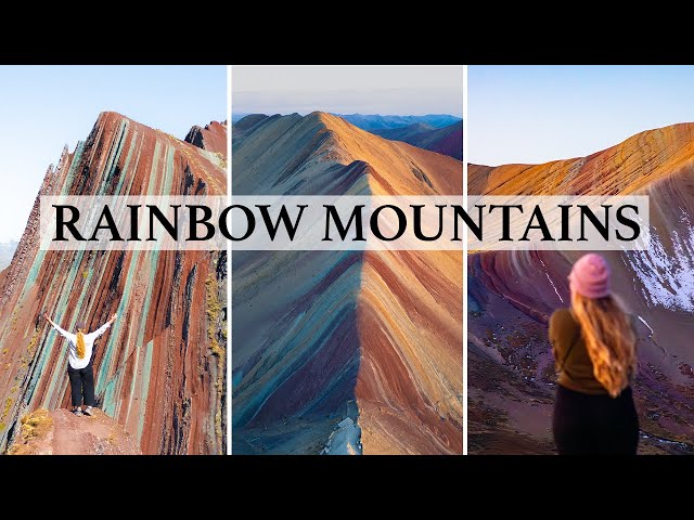 We Hiked All 3 Rainbow Mountains in Peru Without a Tour (Vinicunca, Palcoyo, Pallay Punchu)