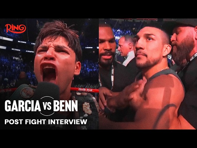 "F*** The Haneys!" Ryan Garcia REACTS To EMPHATIC Conor Benn KO & CLASHES With Teofimo Lopez