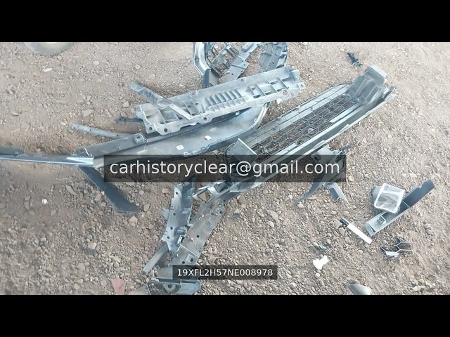 19XFL2H57NE008978 | 2022 Honda Civic Lx 44155 mi AZ Grey Salvage Front End Damage