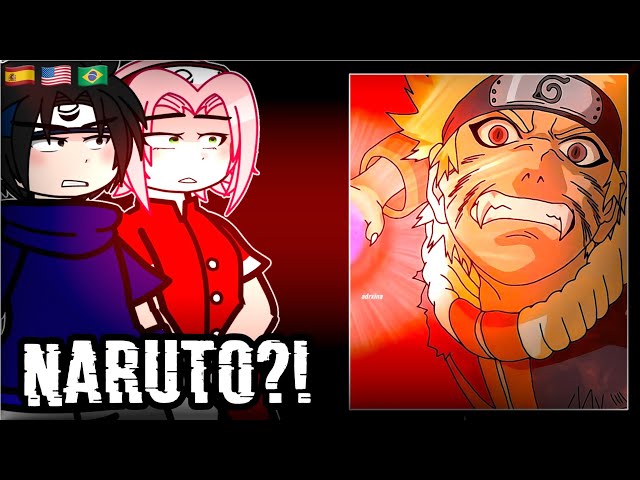 🇺🇸/🇧🇷/🇪🇸 Past Naruto react to Naruto |Gacha Reaction