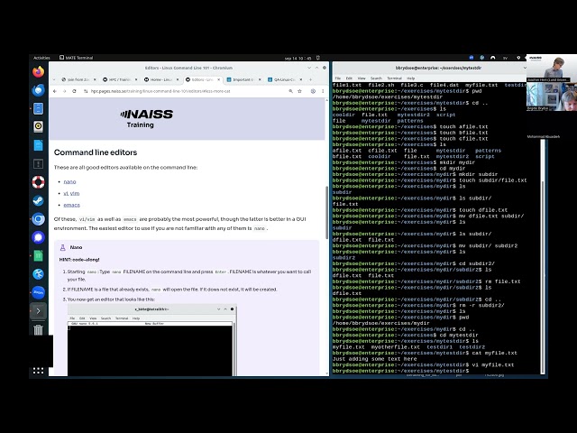 Lecture 5: editors on Linux