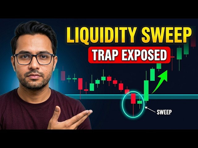 How to Identify Stop Loss Hunts using Liquidity Sweeps? | SMC Trading Strategy @FinDropSaurabh