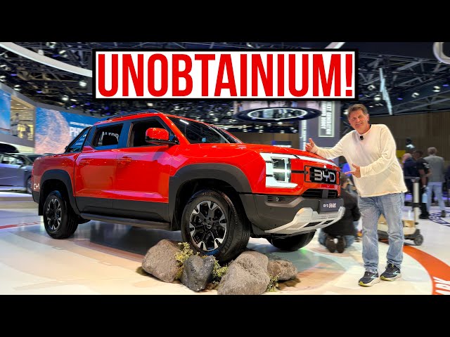The BYD Shark Is a Plugin Hybrid Pickup Crafted from 100% Unobtainium!