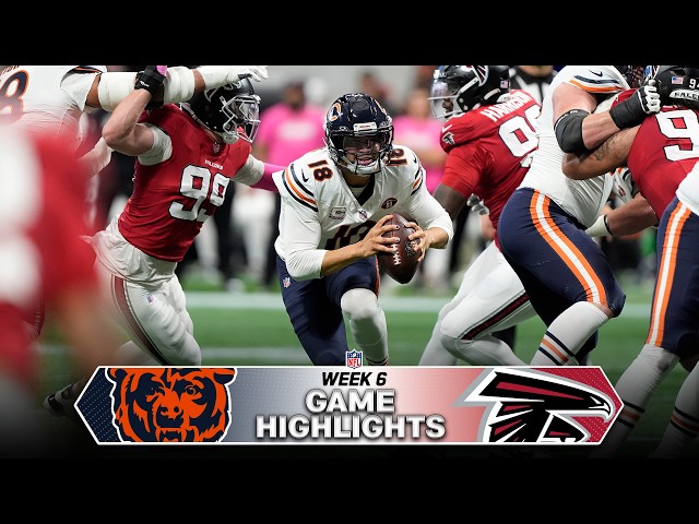 Chicago Bears vs Atlanta Falcons Game Highlights | 2026 NFL Season Week 6