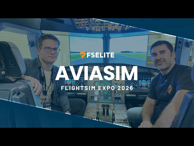 FlightSimExpo 2026 - AviaSim Interview in A320 Cockpit