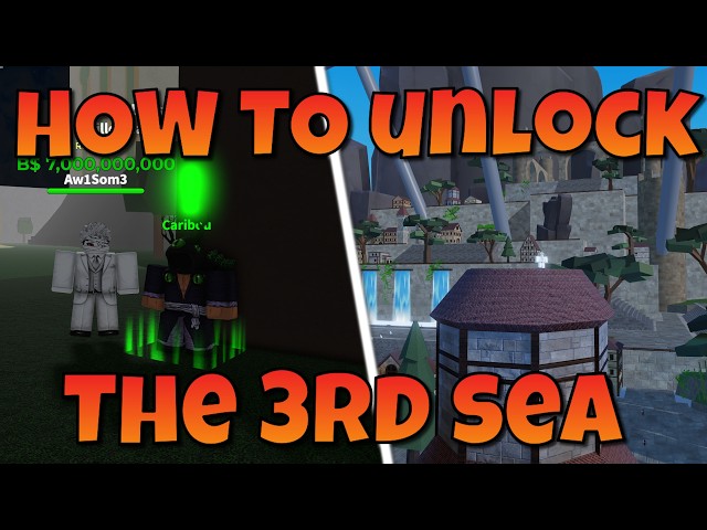 How to Unlock 3rd Sea! (Full Quest Guide) | Re:A0PG