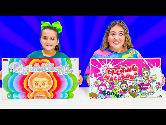 Ruby and Bonnie Buy the MOST POPULAR LABUBU Cases! 12 Mystery Boxes