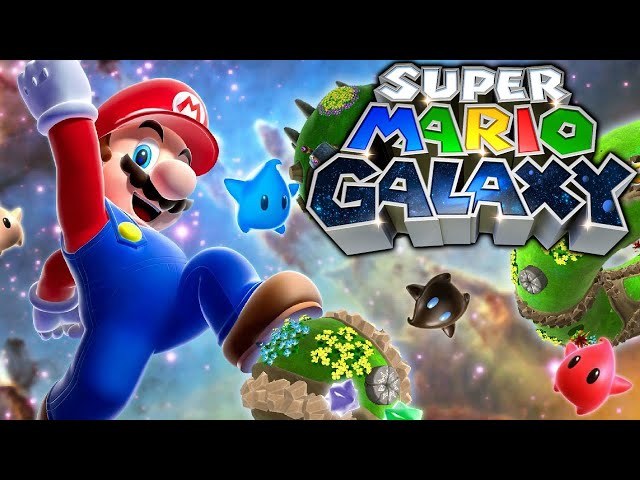 Super Mario Galaxy - Full Game 100% Walkthrough [4K] (121 Stars/No Deaths/Nintendo Switch)