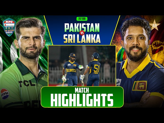 Match Highlights | Pakistan vs Sri Lanka | Match 1 | ODI Tri-Series 2026 | PCB | MZS1K