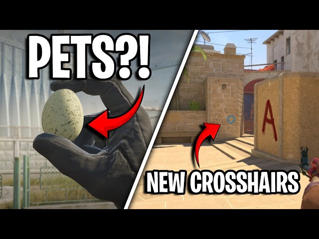 NEW CS2 UPDATE - Silent Reload, Pets, New Gamemode, Clan Tags, New Crosshairs!