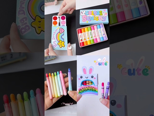 4 colour set ideas #tonniartandcraft #diy #craft #art #shorts #love