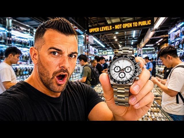 China's Underground Watch Sellers Showed Me Everything