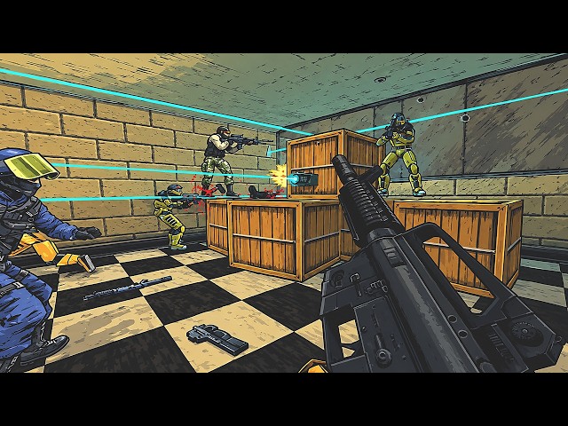 Counter-Strike 1.6 Zombie Mod | H.E.V. Suit | Sentry Gun | Lasermines